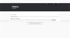 Desktop Screenshot of foros.fedeca.es